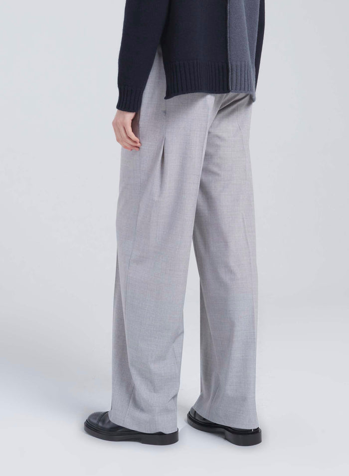Lorena Antoniazzi PANTALONI IN LANA STRETCH In Vendita