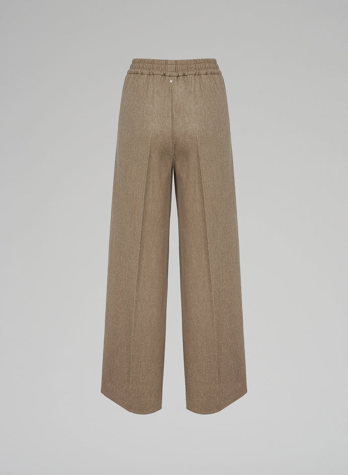 Lorena Antoniazzi PANTALONI IN FLANELLA STRETCH Hotsell