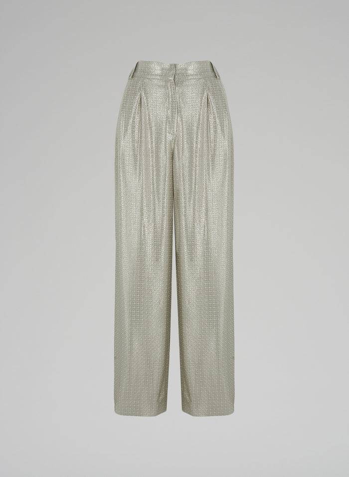 Lorena Antoniazzi PANTALONI IN LUREX Prezzo Ridotto