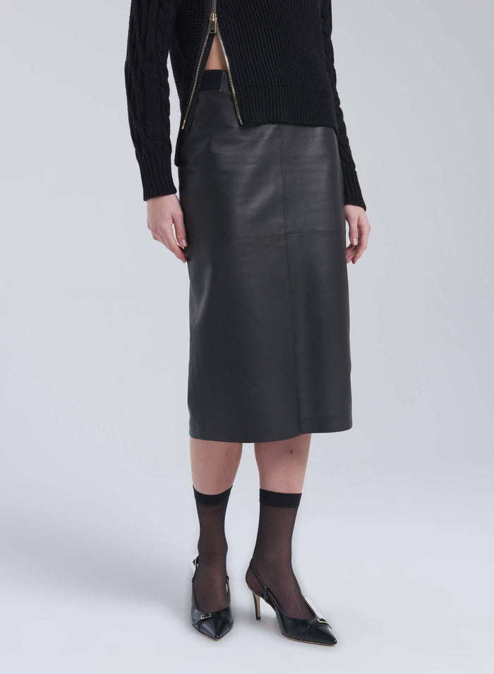 Lorena Antoniazzi GONNA MIDI IN NAPPA In Vendita