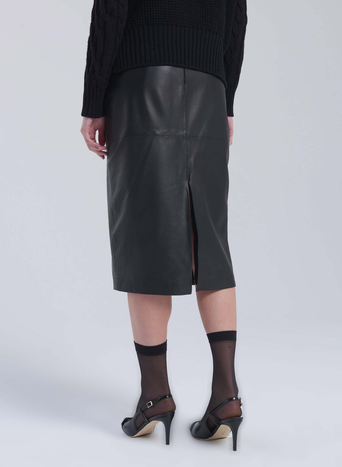 Lorena Antoniazzi GONNA MIDI IN NAPPA In Vendita