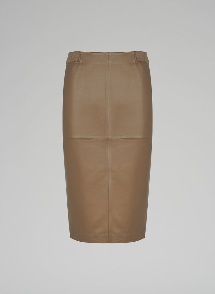 Lorena Antoniazzi GONNA MIDI IN NAPPA Saldi