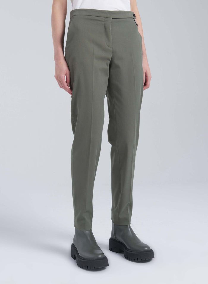 Lorena Antoniazzi PANTALONI IN COTONE STRETCH Solo un giorno rimasto