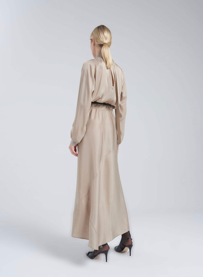 Lorena Antoniazzi ABITO IN TWILL DI SETA Italia