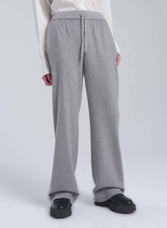 Lorena Antoniazzi PANTALONI IN JERSEY DI LANA Sostegno trimestrale
