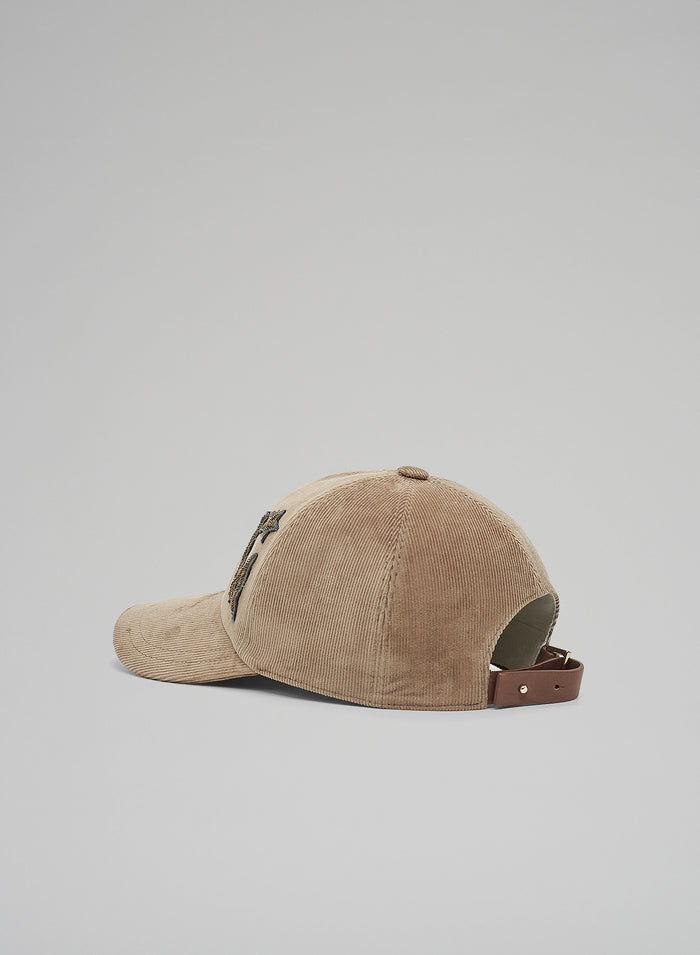 Lorena Antoniazzi BASEBALL CAP IN VELLUTO In Saldo
