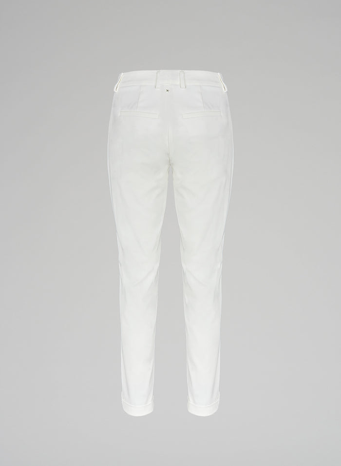 Lorena Antoniazzi PANTALONI IN COTONE Offerta natalizia