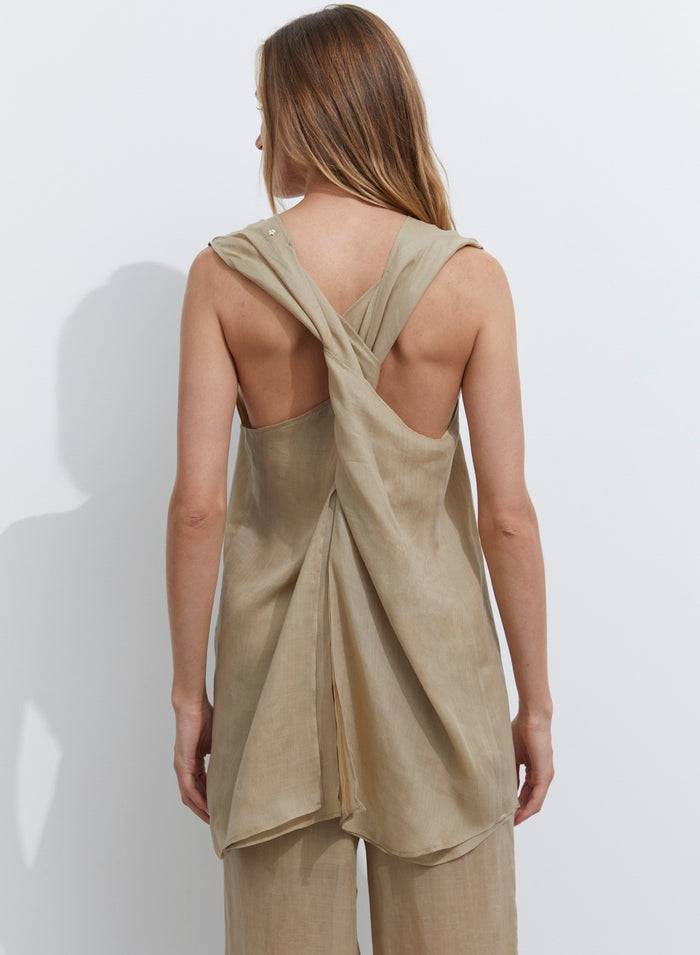 Lorena Antoniazzi TOP IN RAMIE Offerta Giorno del Papà