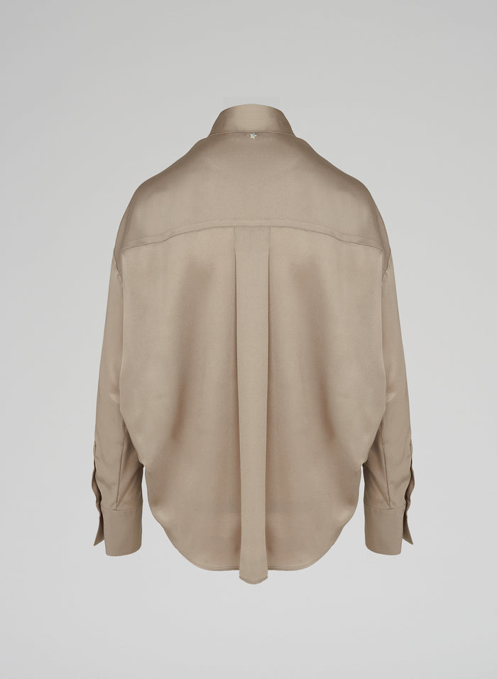 Lorena Antoniazzi CAMICIA IN TWILL DI SETA Offerta Anniversario