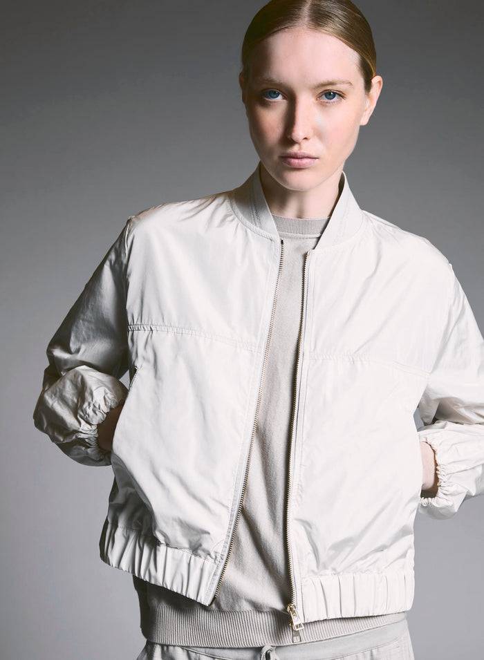 Lorena Antoniazzi BOMBER IN TAFFETA Vendita calda