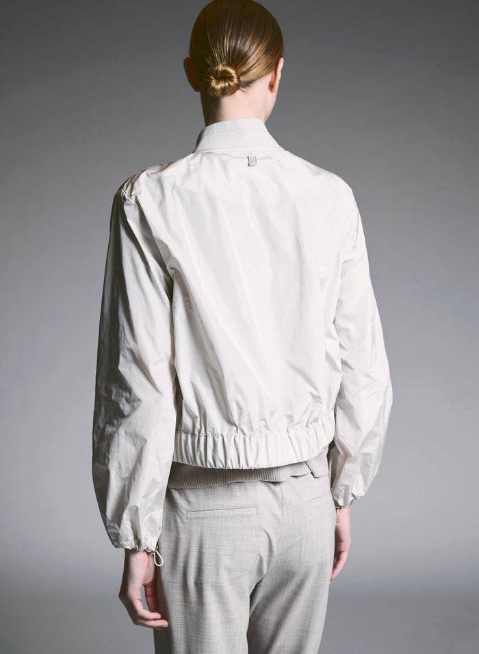 Lorena Antoniazzi BOMBER IN TAFFETA Vendita calda