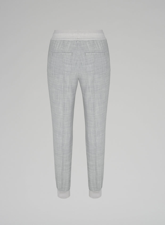 Lorena Antoniazzi JOGGERS IN FRESCO LANA Sconti VIP