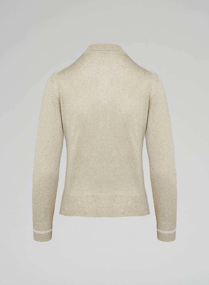 Lorena Antoniazzi CARDIGAN IN MAGLIA Ritorno libero