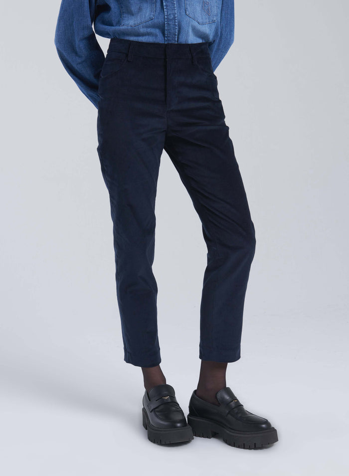 Lorena Antoniazzi PANTALONI IN VELLUTO Promozione