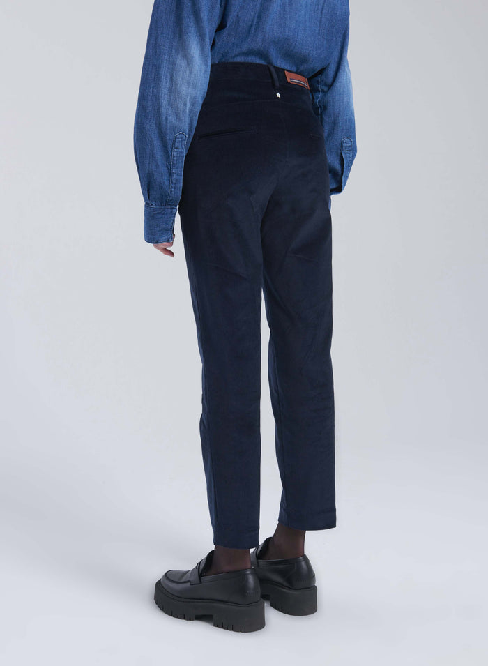 Lorena Antoniazzi PANTALONI IN VELLUTO Promozione