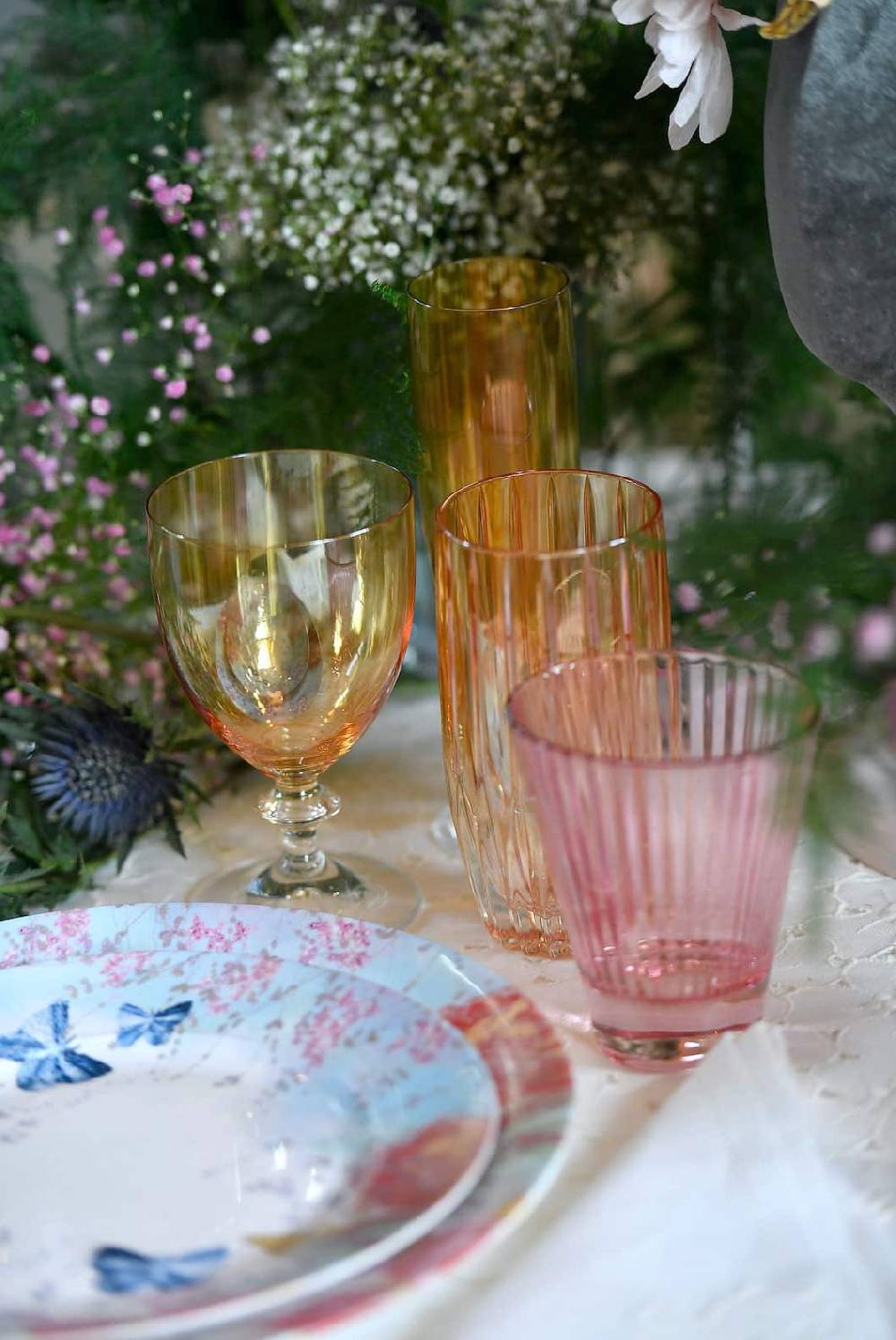 Luisa Beccaria Ambra Set Di Due Bicchieri Tumbler Grandi Sconto