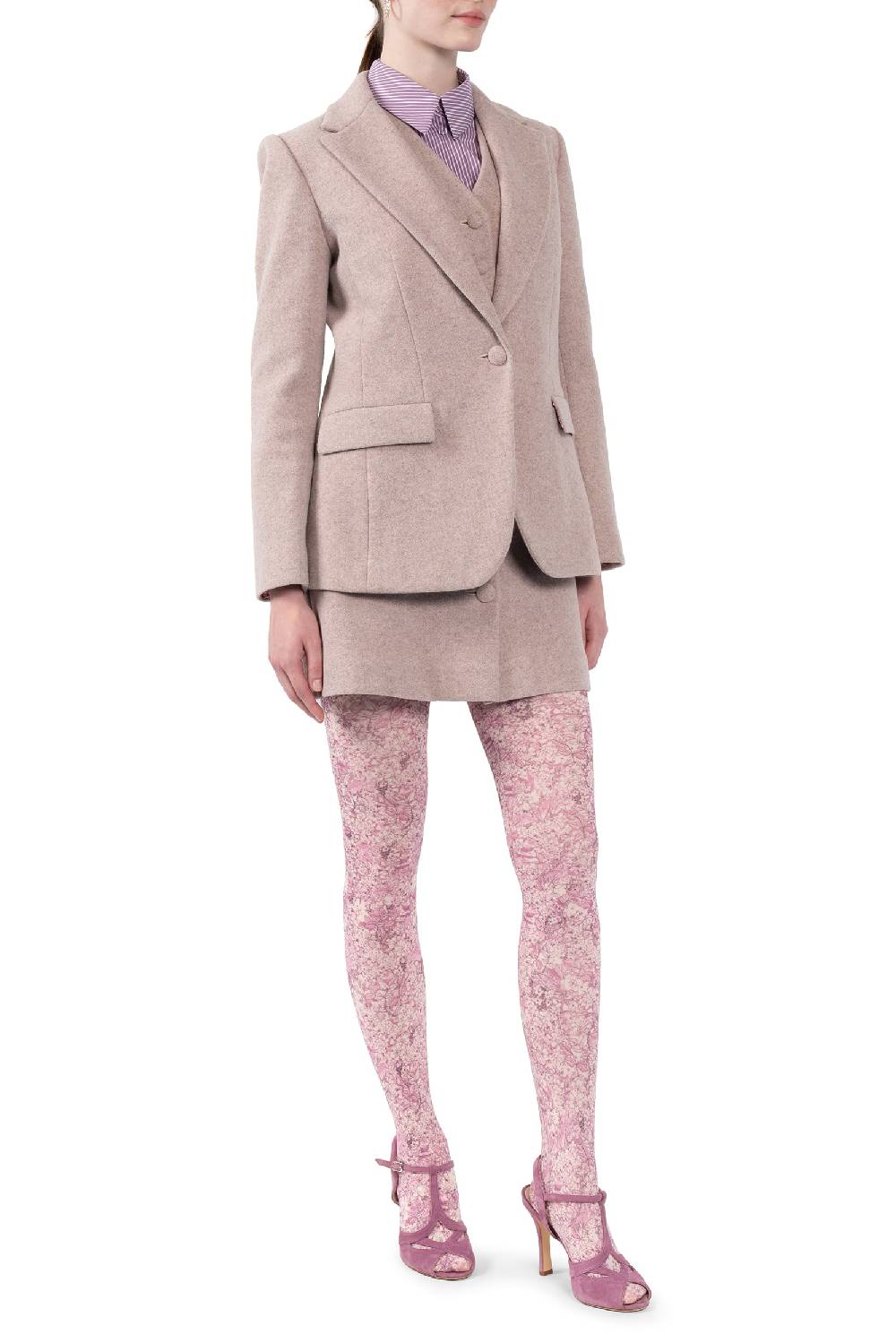 Luisa Beccaria Giacca Blazer in Lana Fino al 60% di sconto
