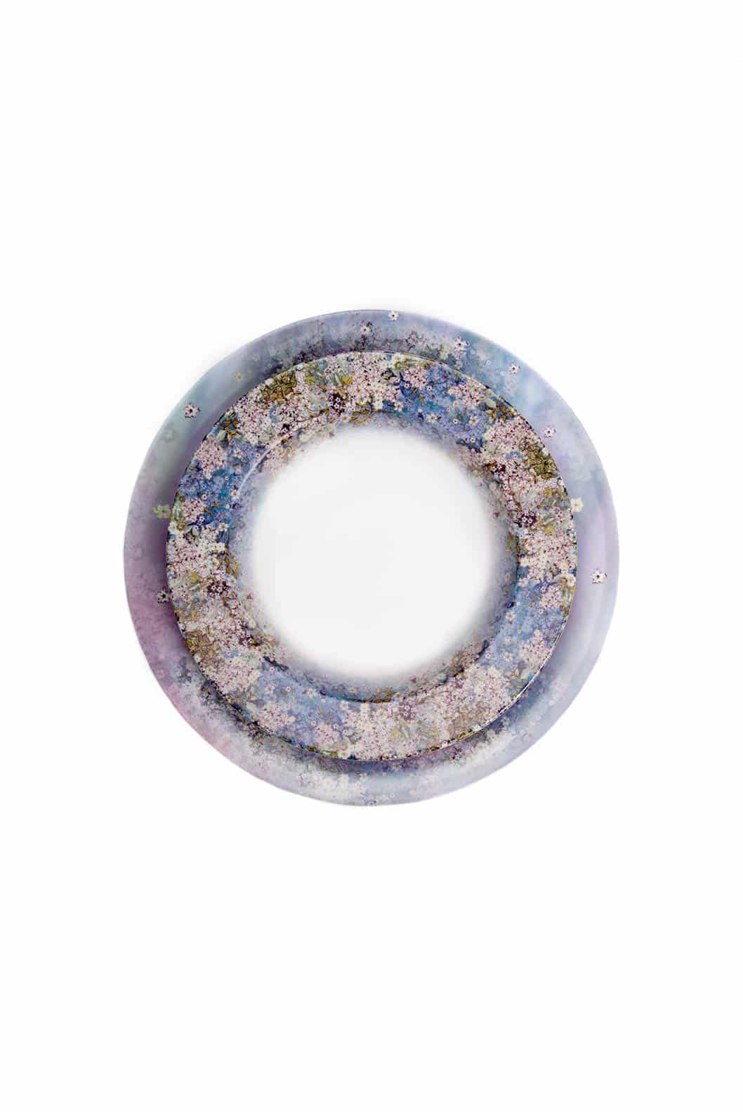 Luisa Beccaria Cherry Blossom Set Di Due Piatto Di Minestra Vendita Calda