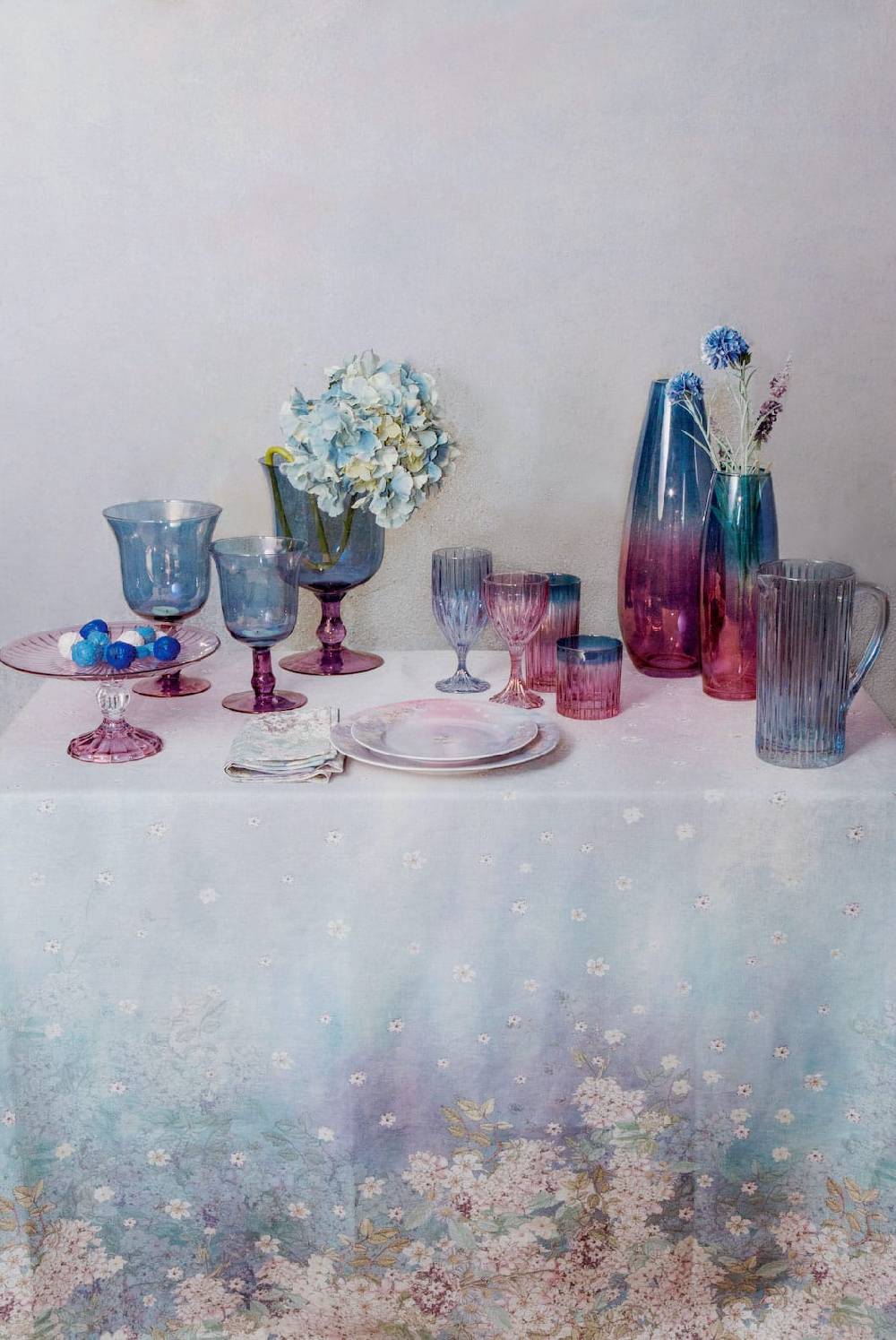 Luisa Beccaria Vaso Candela Shade Purple To Blue I Più Venduti