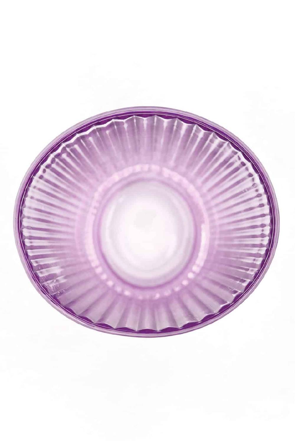 Luisa Beccaria Set Viola Di Due Bicchieri Di Vino Iside Convenienza
