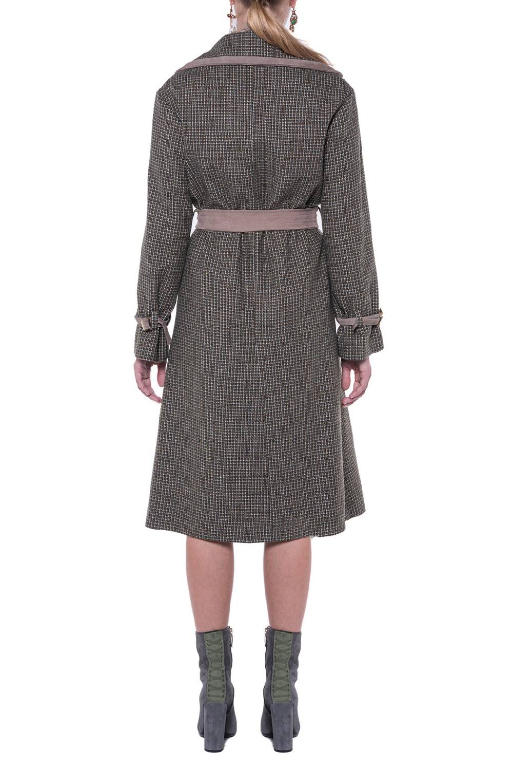 Luisa Beccaria Cappotto in tweed Officina