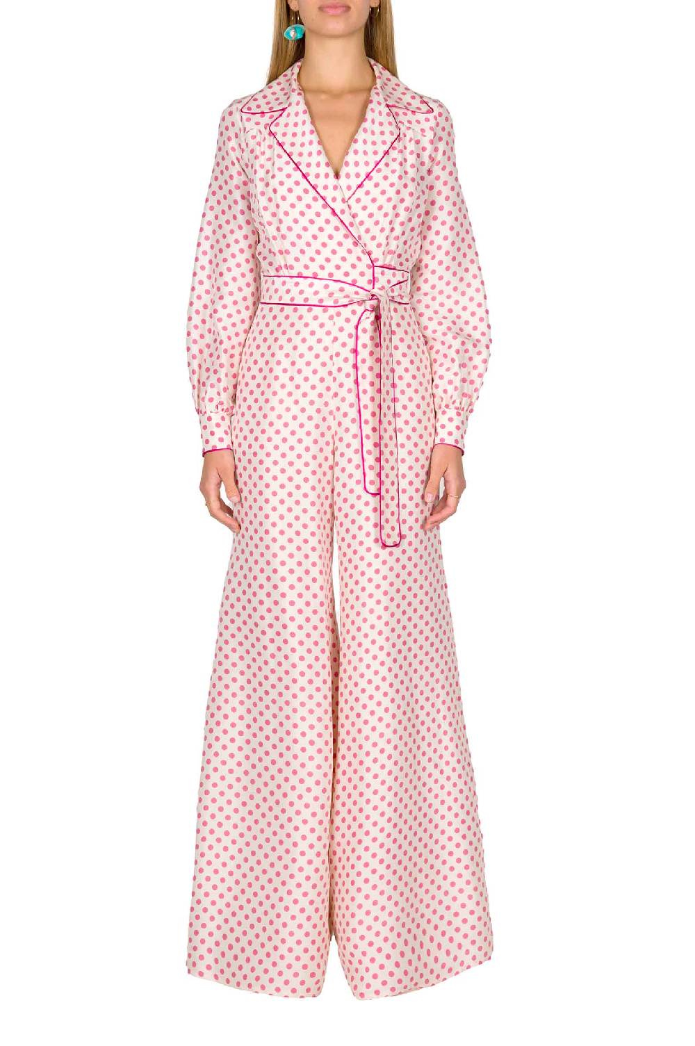 Luisa Beccaria Tuta vintage a pois Offerta