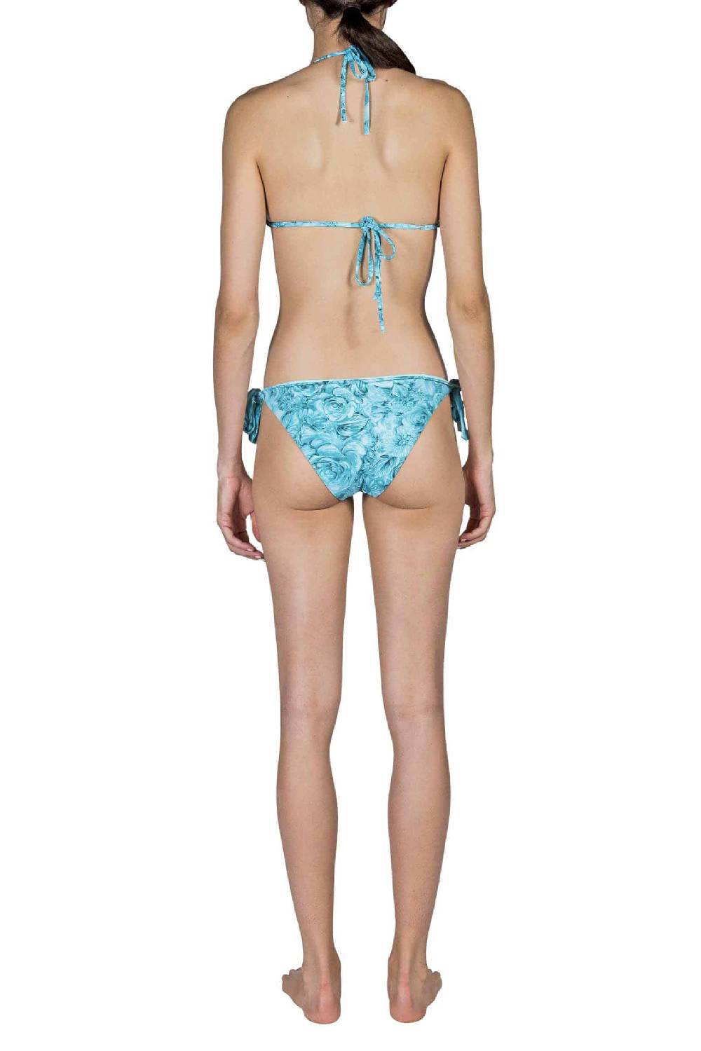 Luisa Beccaria Bikini Triangolo E Slip Turchese Offerta