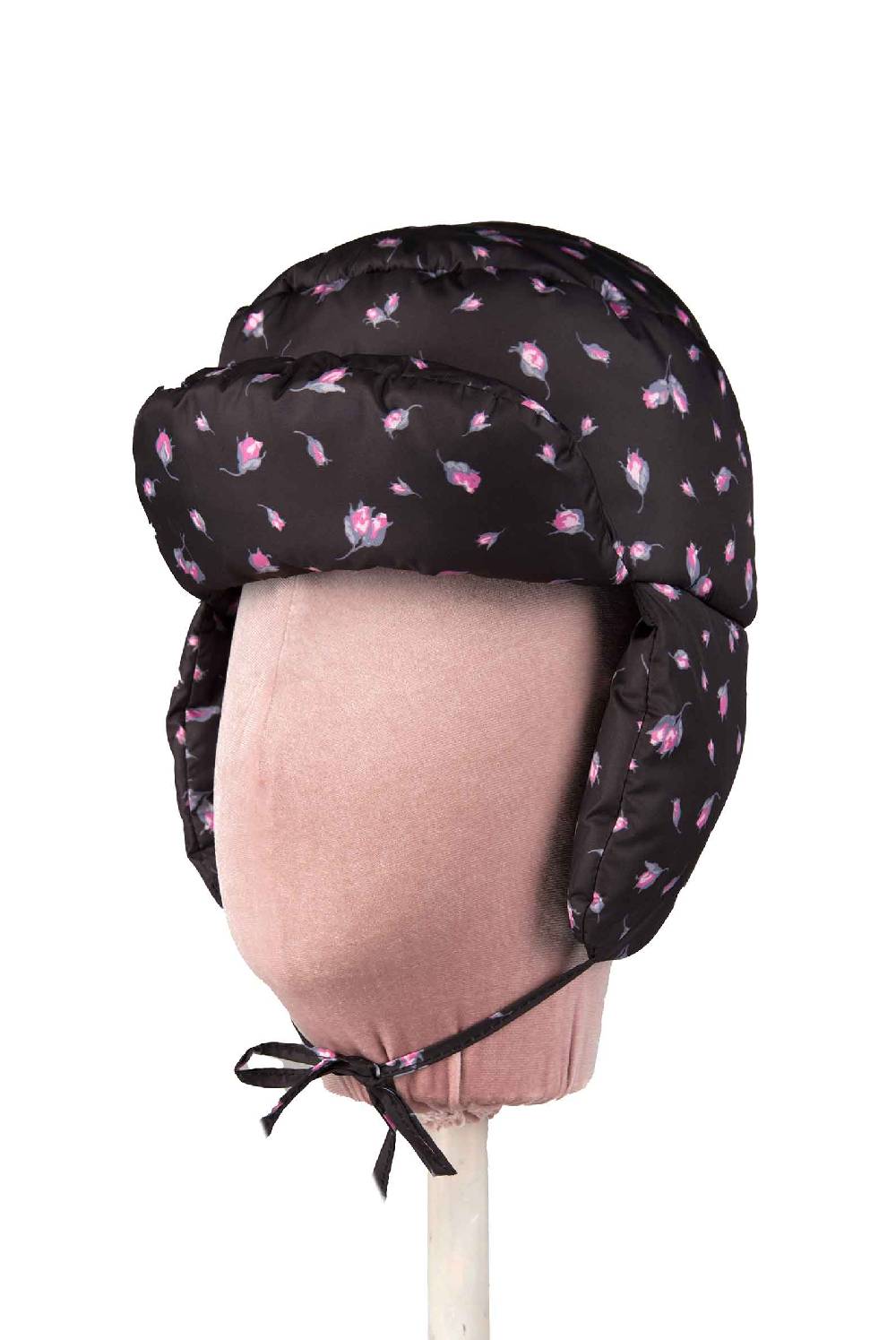 Luisa Beccaria Cappello da aviatore nero Winter Garden Offerta San Valentino