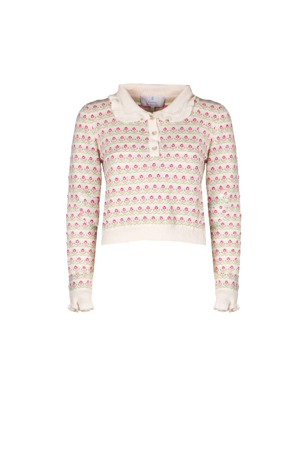 Luisa Beccaria Polo a fiori Liquidazione
