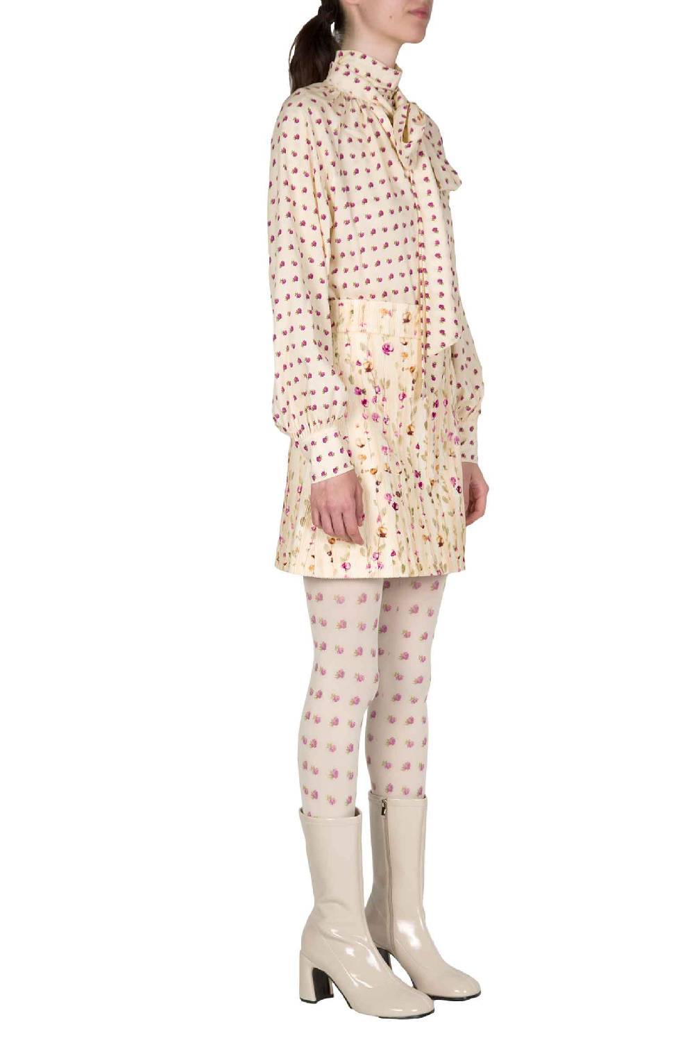 Luisa Beccaria Camicia Vintage Buds Con Dettaglio Fiocco Offerte giornaliere