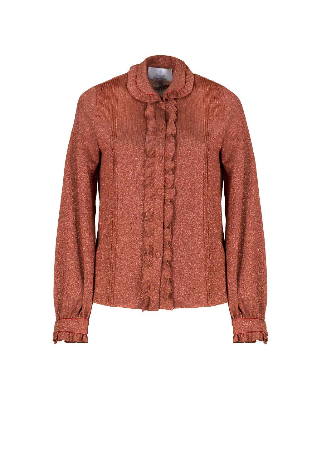 Luisa Beccaria Camicia in jersey lurex Super Saving Price