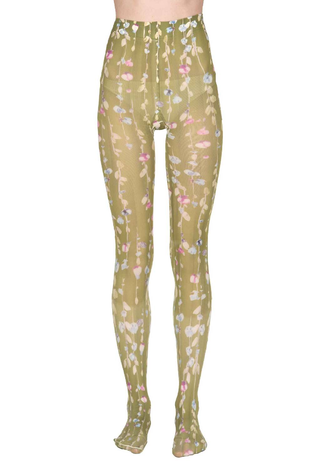 Luisa Beccaria Collant con ghirlanda di fiori Fino al 60% di sconto