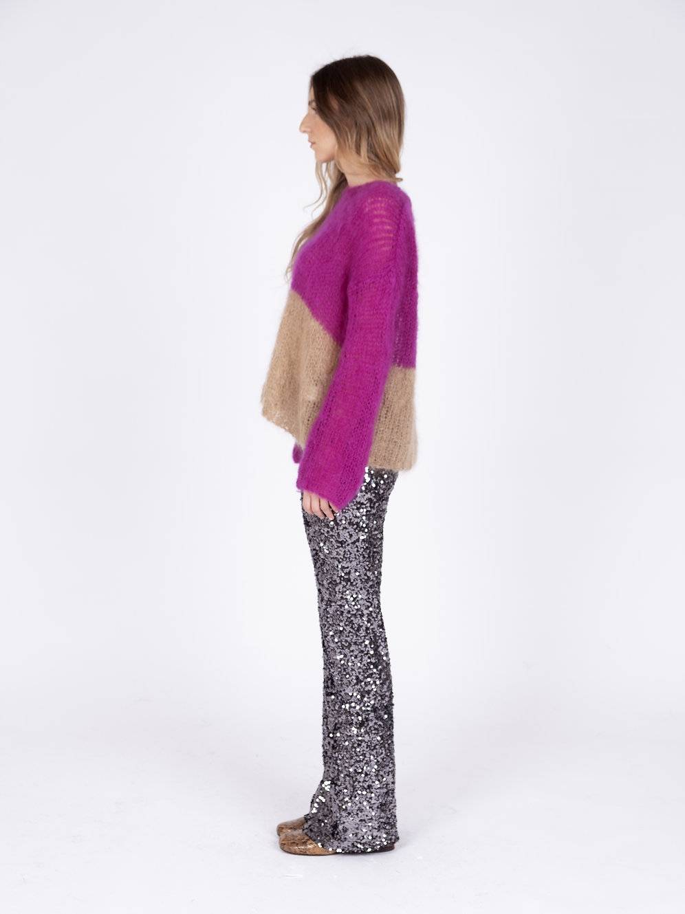 Of Handmade COLORBLOCK SWEATER ofhandmade Prezzo Ridotto