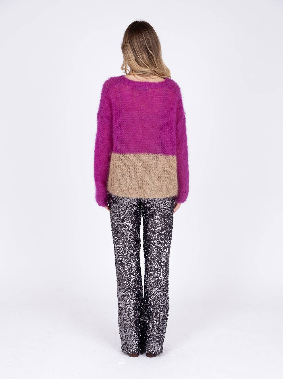 Of Handmade COLORBLOCK SWEATER ofhandmade Prezzo Ridotto