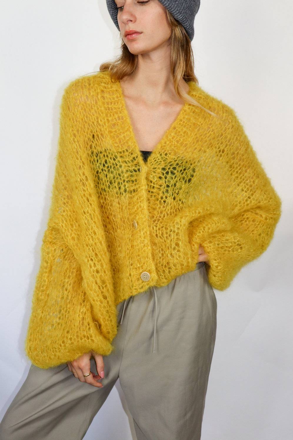 Of Handmade CARDIGAN OVERSIZE ofhandmade In Vendita