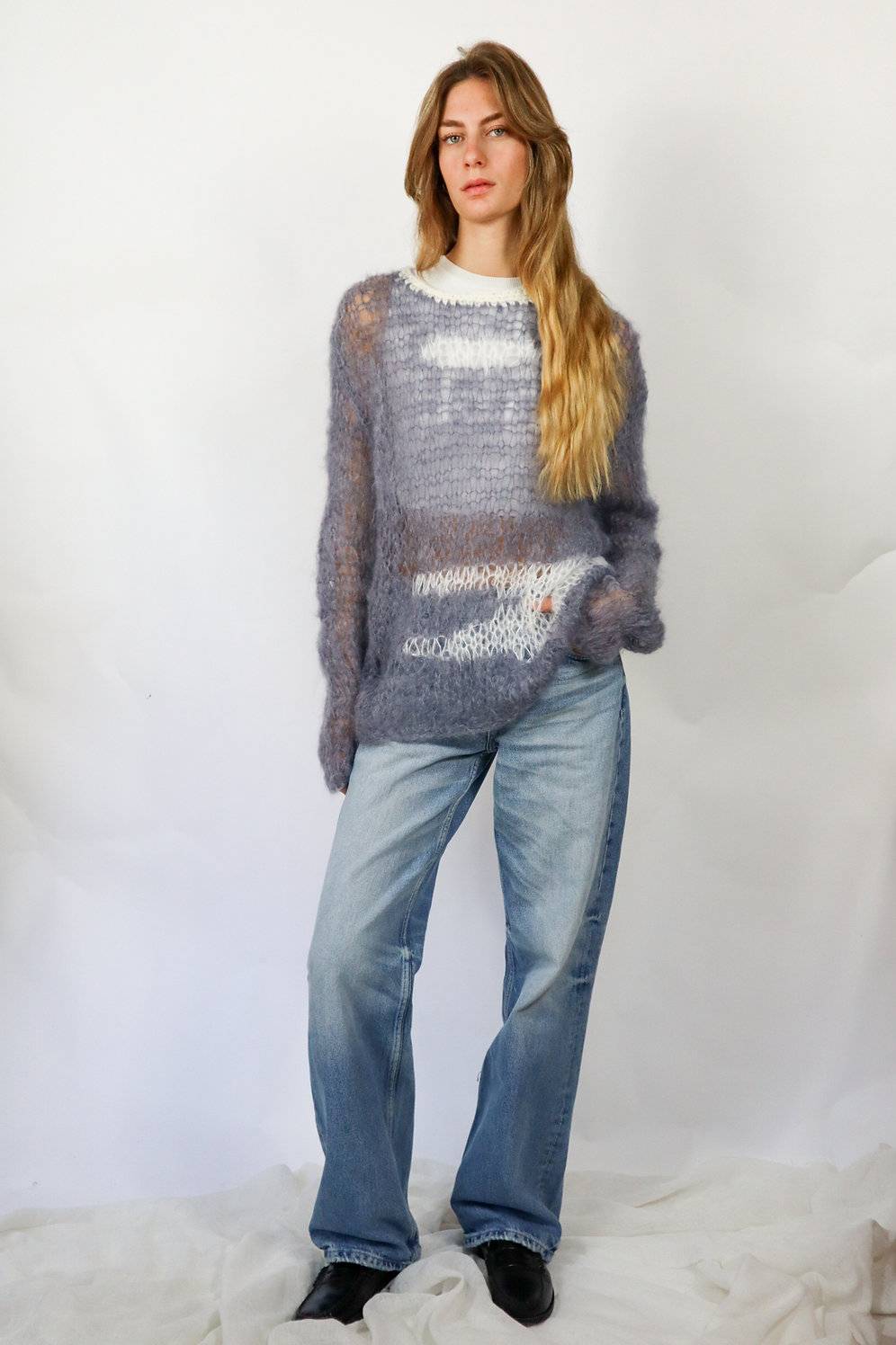 Of Handmade NET SWEATER ofhandmade Saldi