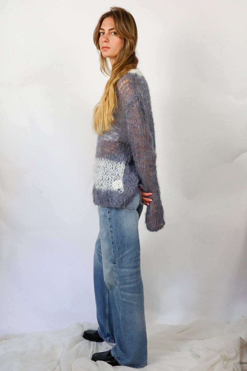 Of Handmade NET SWEATER ofhandmade Saldi