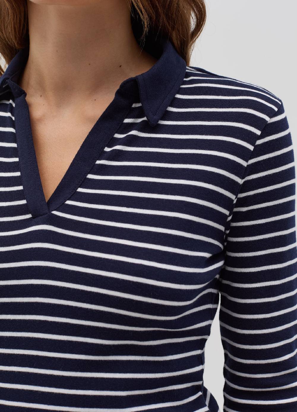 OVS T-shirt a maniche lunghe con scollo a polo Consegna Veloce