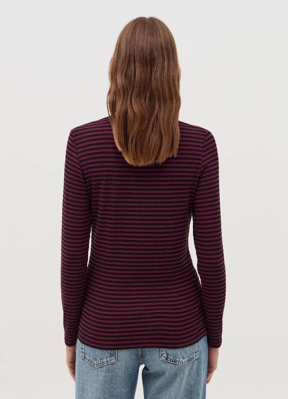 OVS T-shirt a righe mock neck Promozione Limitata
