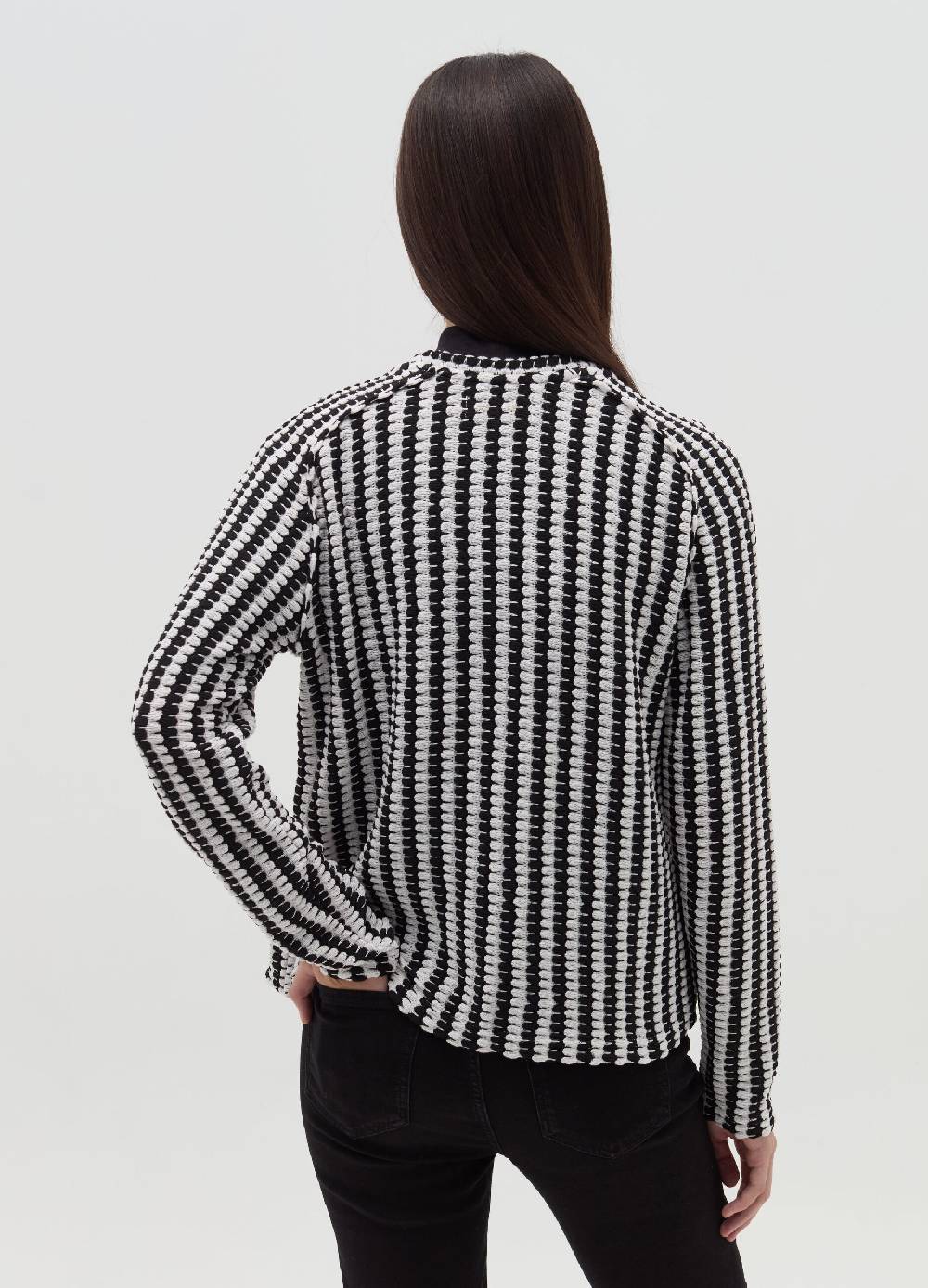 OVS T-shirt tricot con trama bicolore Fino Al -60%