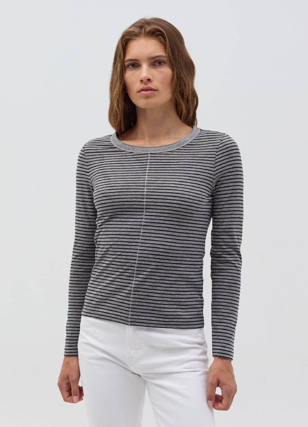 OVS T-shirt a righe sottili con maniche lunghe Shopping Online