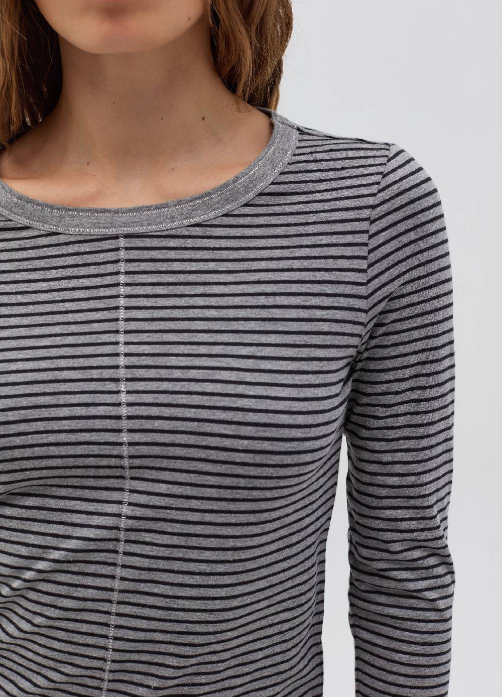 OVS T-shirt a righe sottili con maniche lunghe Shopping Online