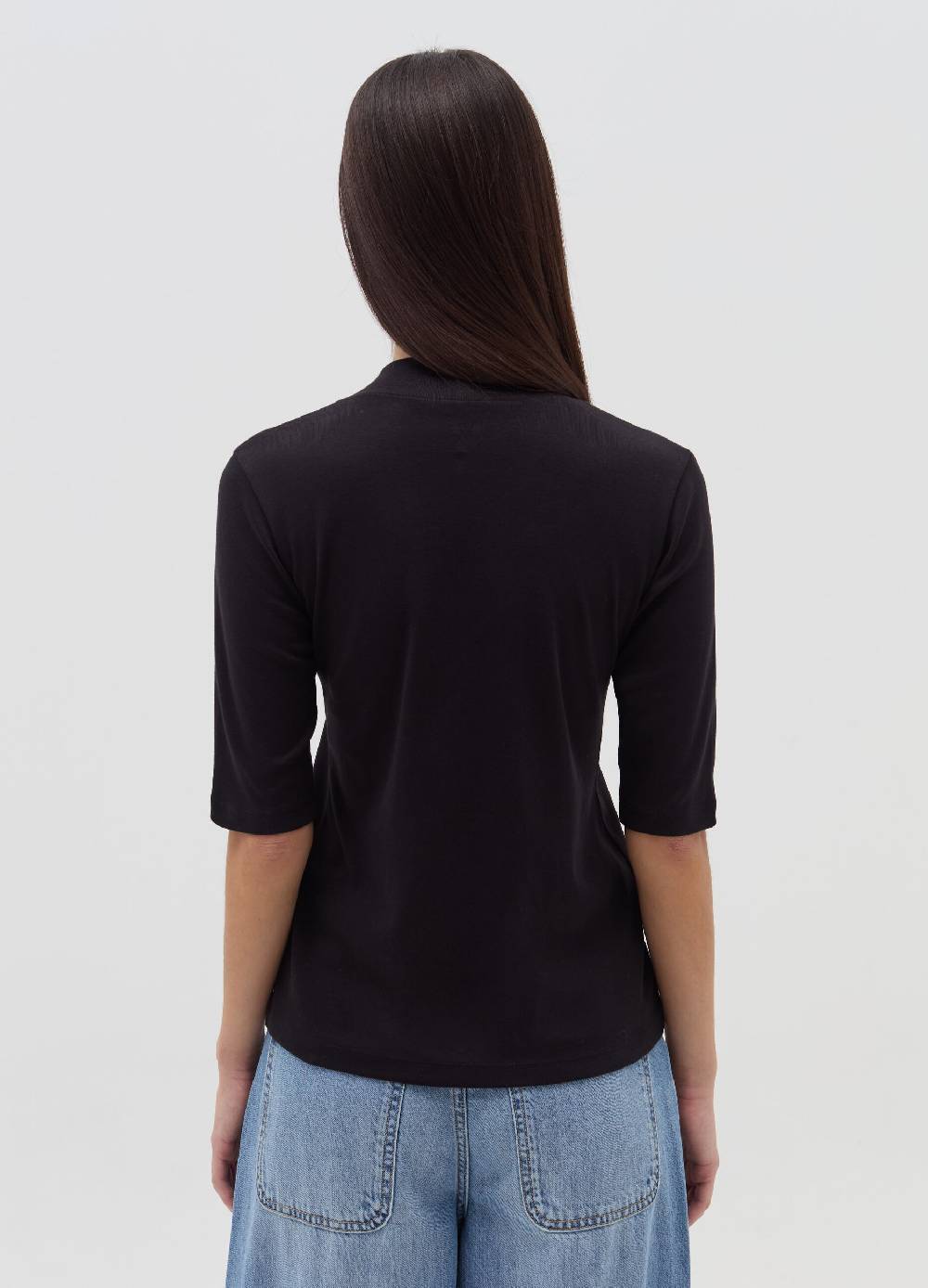 OVS T-shirt mock neck con maniche al gomito Sottocosto
