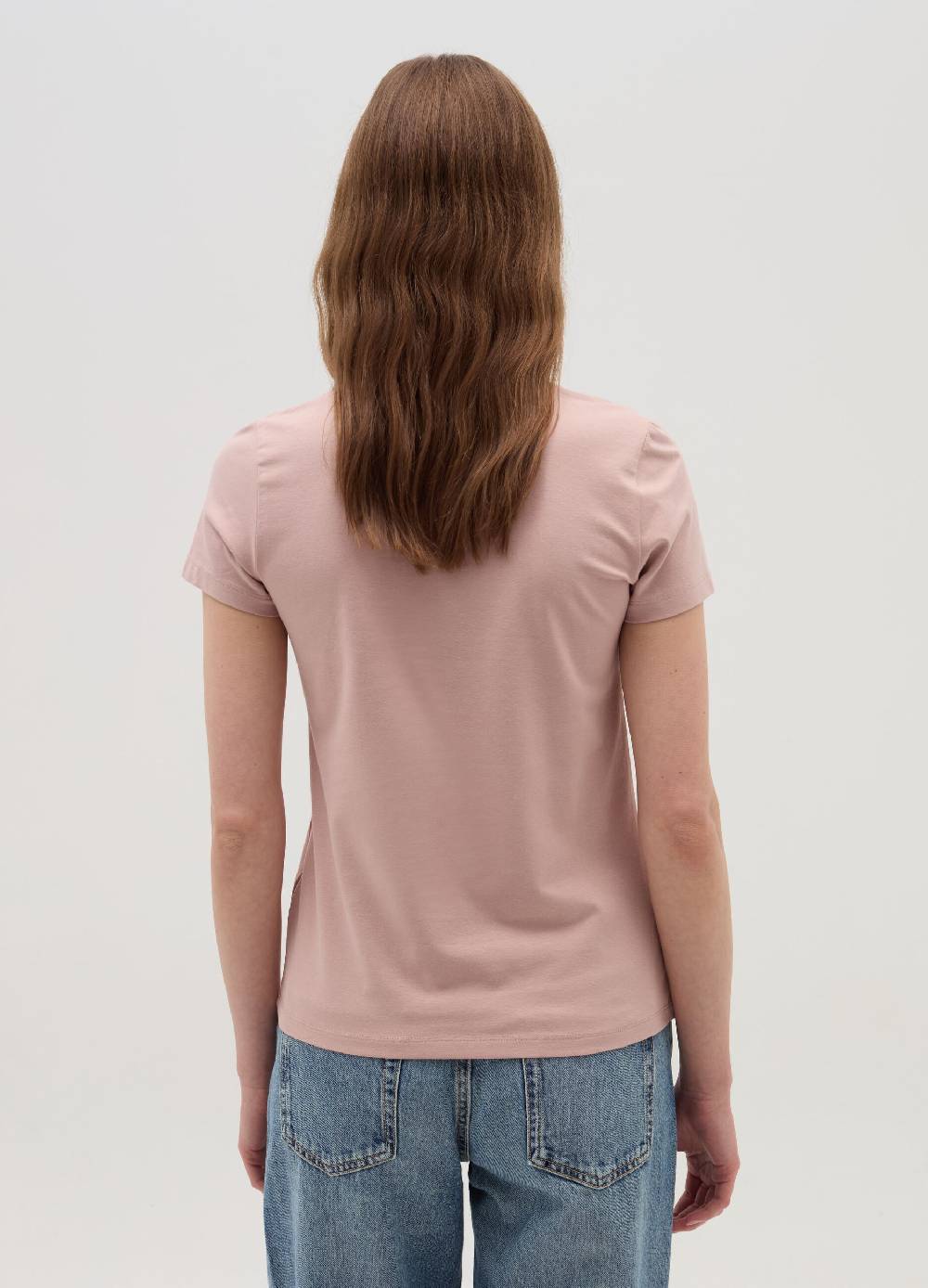OVS T-shirt tinta unita con scollo a V Convenienza