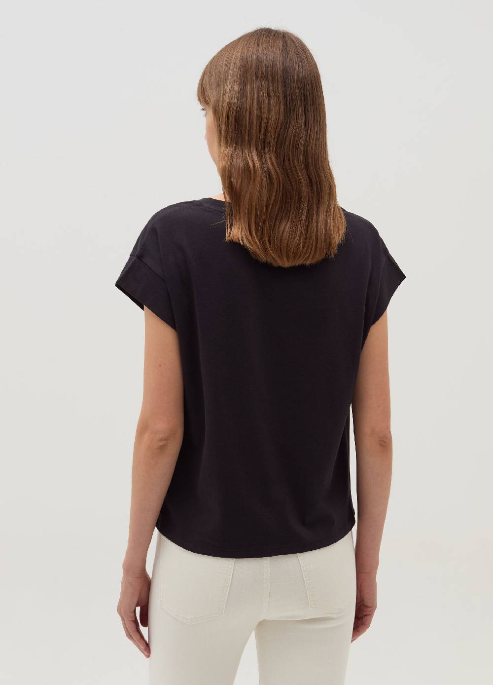 OVS T-shirt in cotone con maniche a kimono Economico