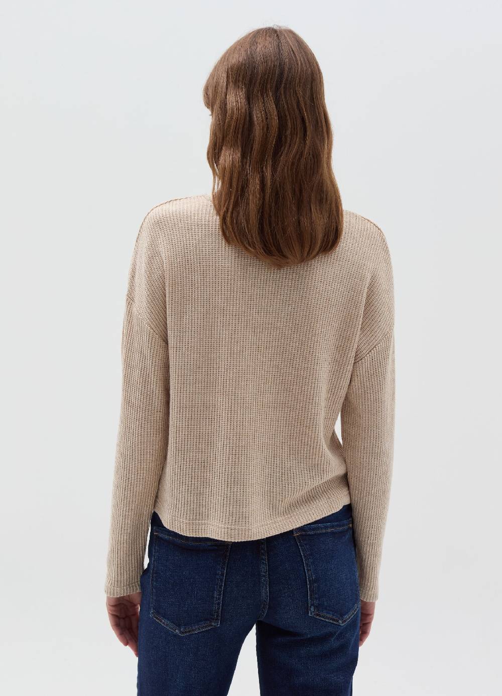 OVS Maglia a coste inglesi con lurex Vendita Calda