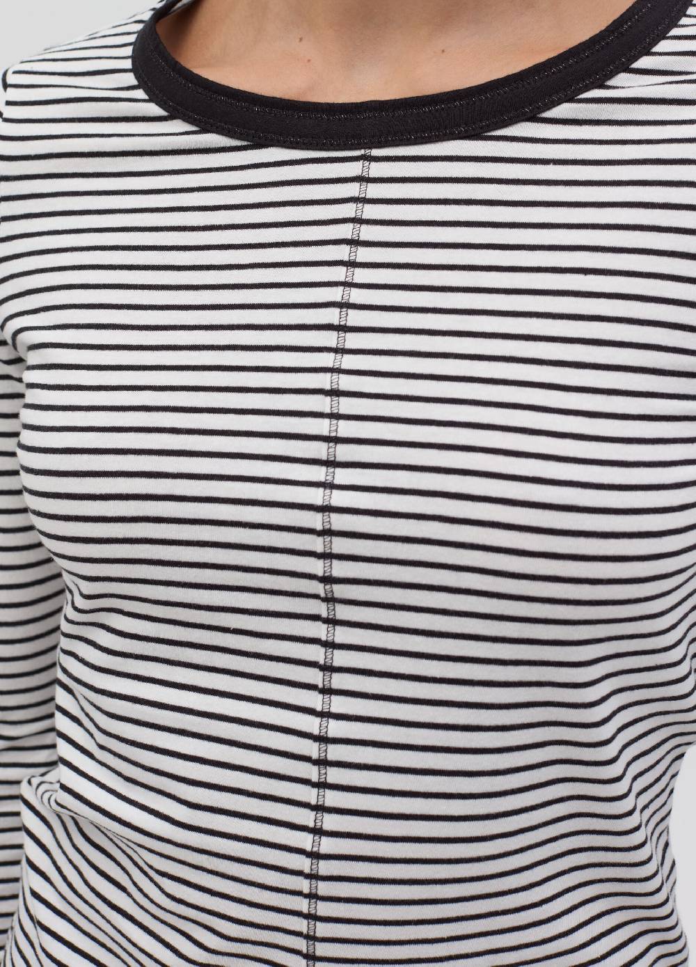 OVS T-shirt a righe sottili con maniche lunghe Saldi Di Fabbrica