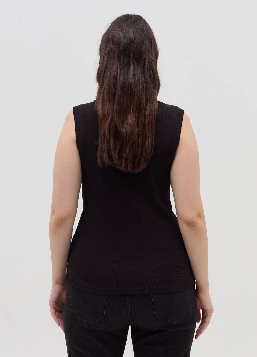 MYA Tank top a costine sottili Curvy Nuovo