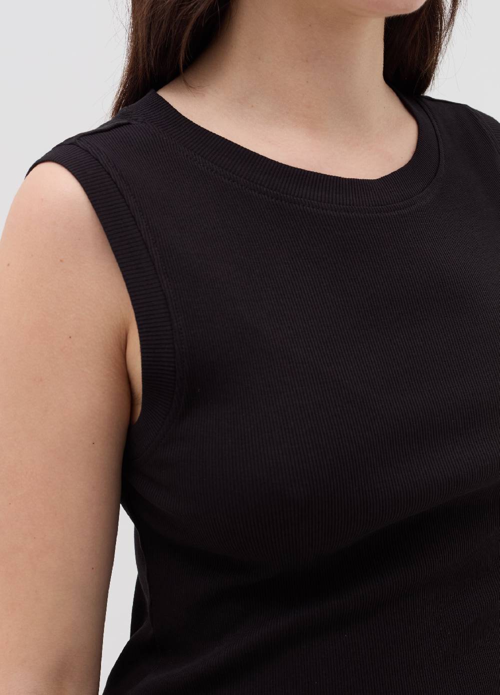 MYA Tank top a costine sottili Curvy Nuovo