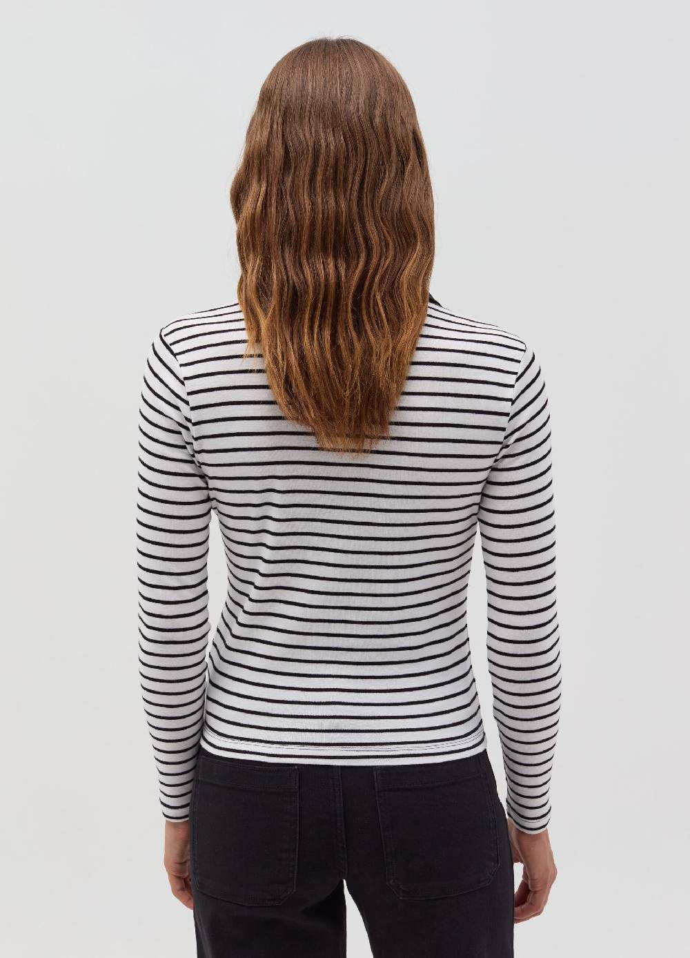 OVS T-shirt a maniche lunghe con scollo a polo Qualità